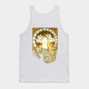 Sarah Bernhardt for La Plume magazine Tank Top